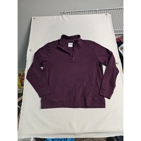 Tommy Bahama 1/2 Zip Neck Pullover Mens XL Mock Collar - Picture 1 of 6